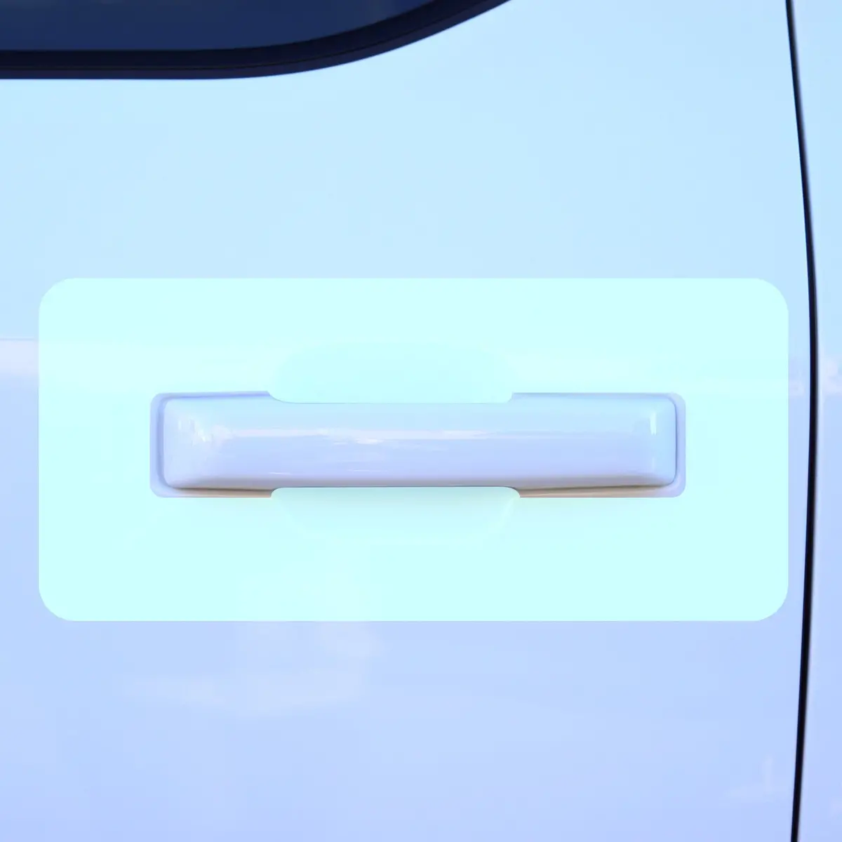 Door Handles Area Clear Protection Film (Ppf) For Ford F-150 Lightning 1