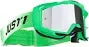 Just 1 Iris Pulsar Fluo Green/Silver Mirror Lens Goggle 1