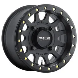 Method Race Wheels 401 Beadlock Matte Black 1