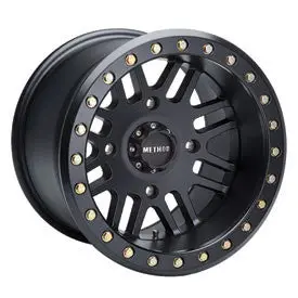Method Race Wheels 406 Beadlock Matte Black 1