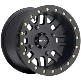 Method Race Wheels 406 Beadlock Satin Black 1