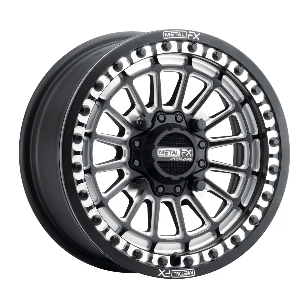 Delta Beadlock | Satin Black Contrast Cut 1