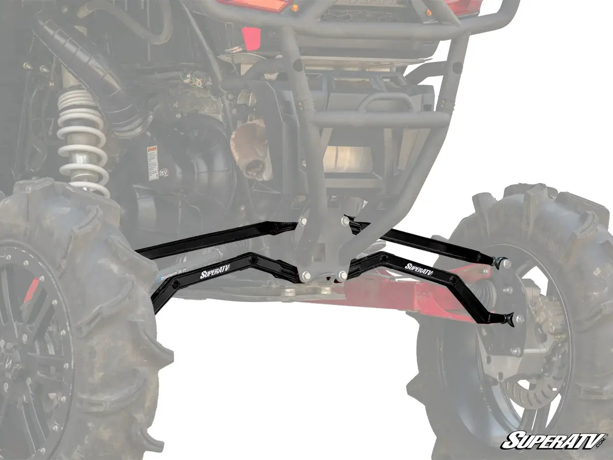 Super Atv Polaris Rzr Xp 1000 High Clearance Boxed Radius Arms Black 1