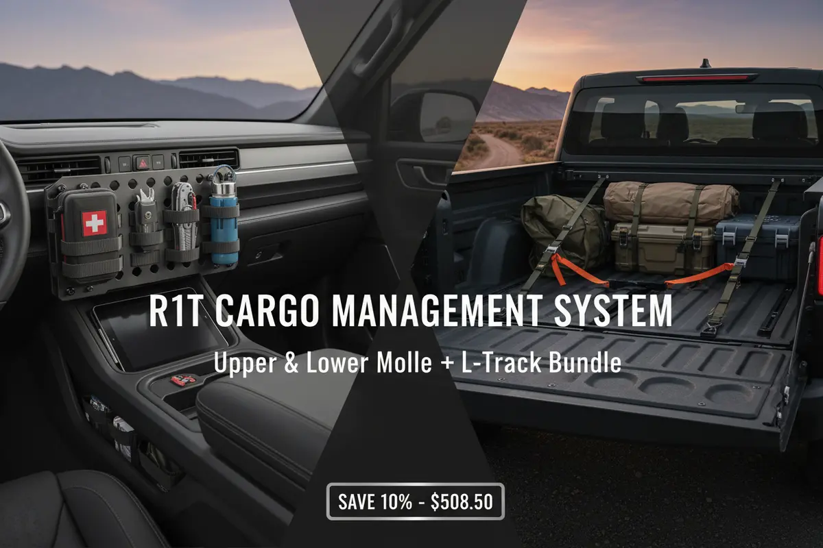 Cargo Management Bundle For Rivian R1t 1