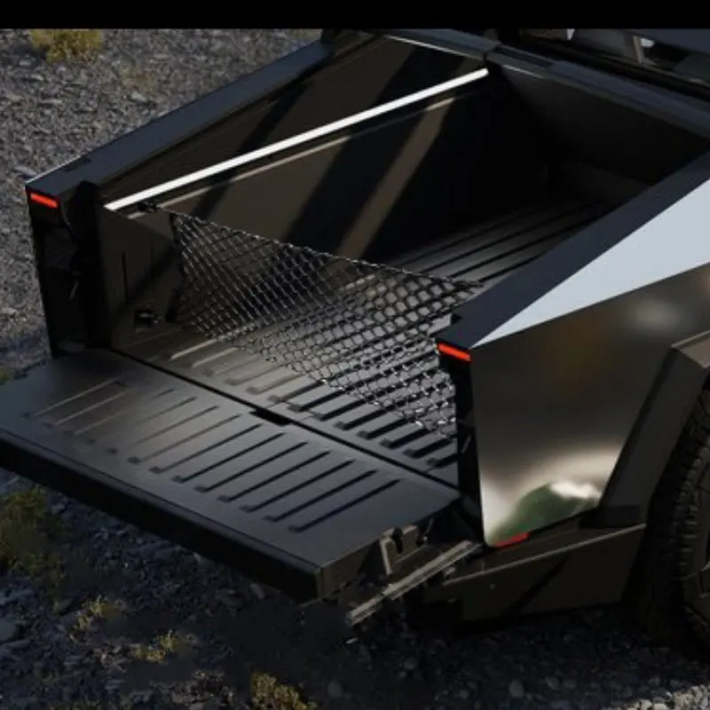 Rear Bucket Fixed Mesh Pocket For Cybertruck 1