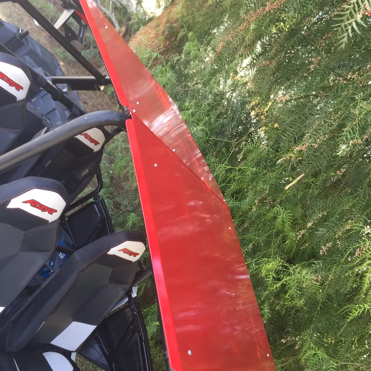 Rzr Xp1000 4 Door Aluminum Roof For Factory Cages 1