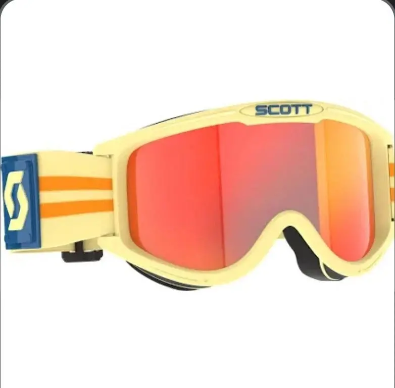 Scott Usa Scott 89X Era Goggles Beige /Orange Chrome Adult Motocross 89 X 1