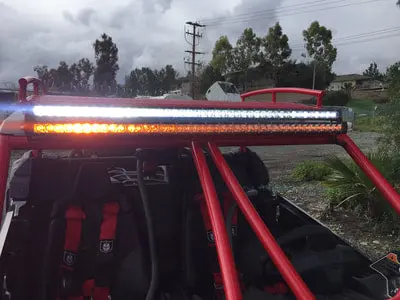 40" Single Row Led Amber 1