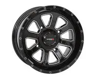 St4 Wheel 14X7 2+5 (-47Mm) 4/110 Gloss Black/Machined 1