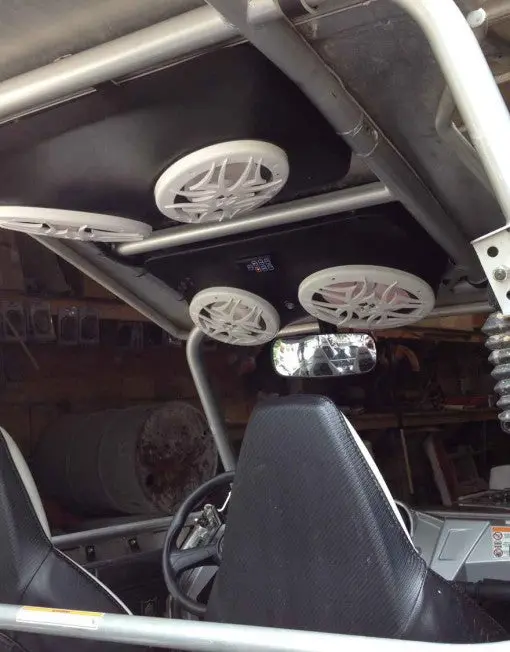 Side X Side Audio - Rzr4 800/900Xp 4 6X9 Speaker System 1