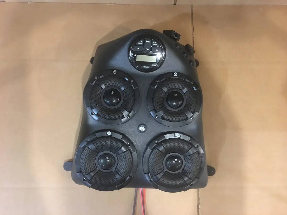 Side X Side Audio - Xyz 4 Speaker Amped System 1