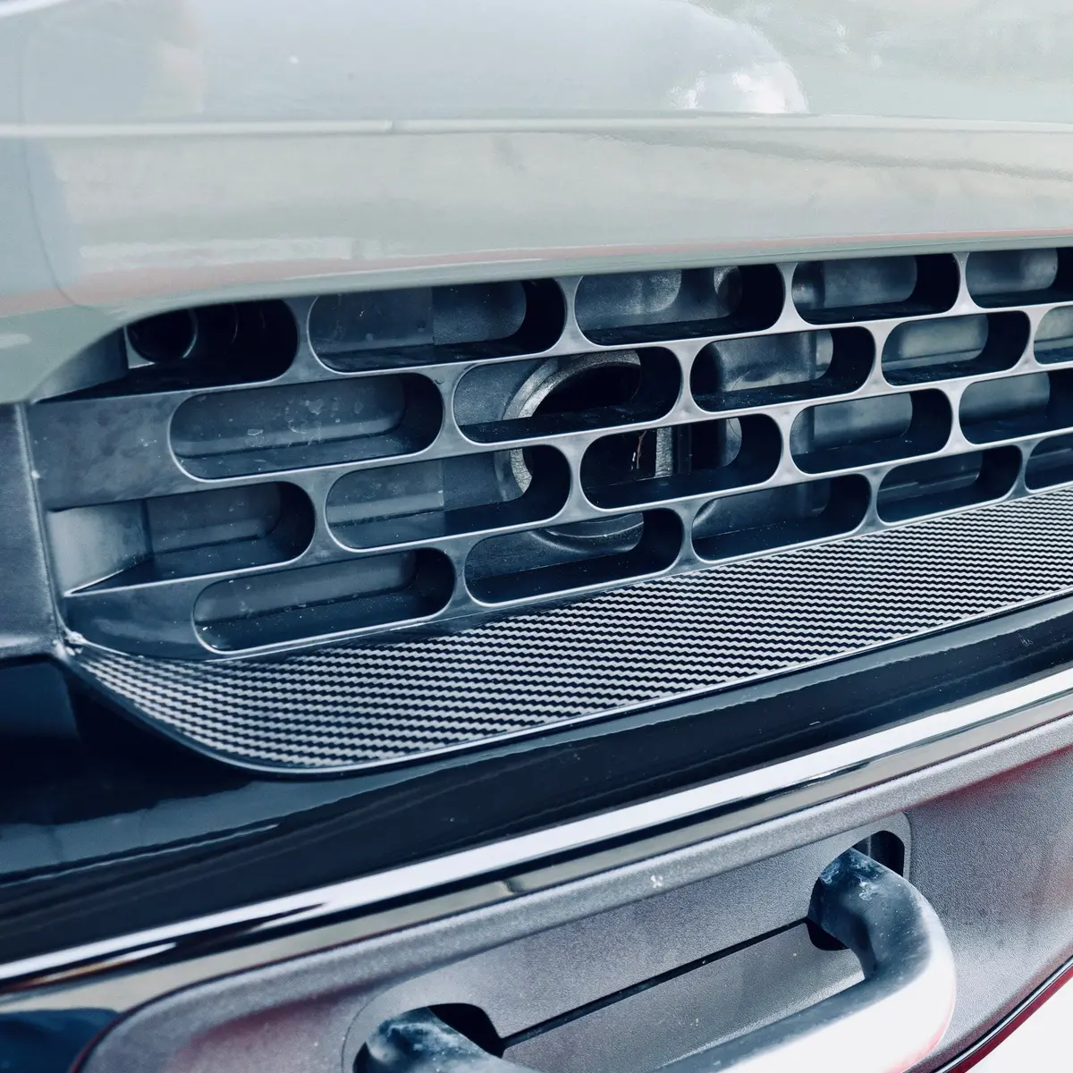 Front Lip Vinyl Cover For Rivian R1t/R1s 1