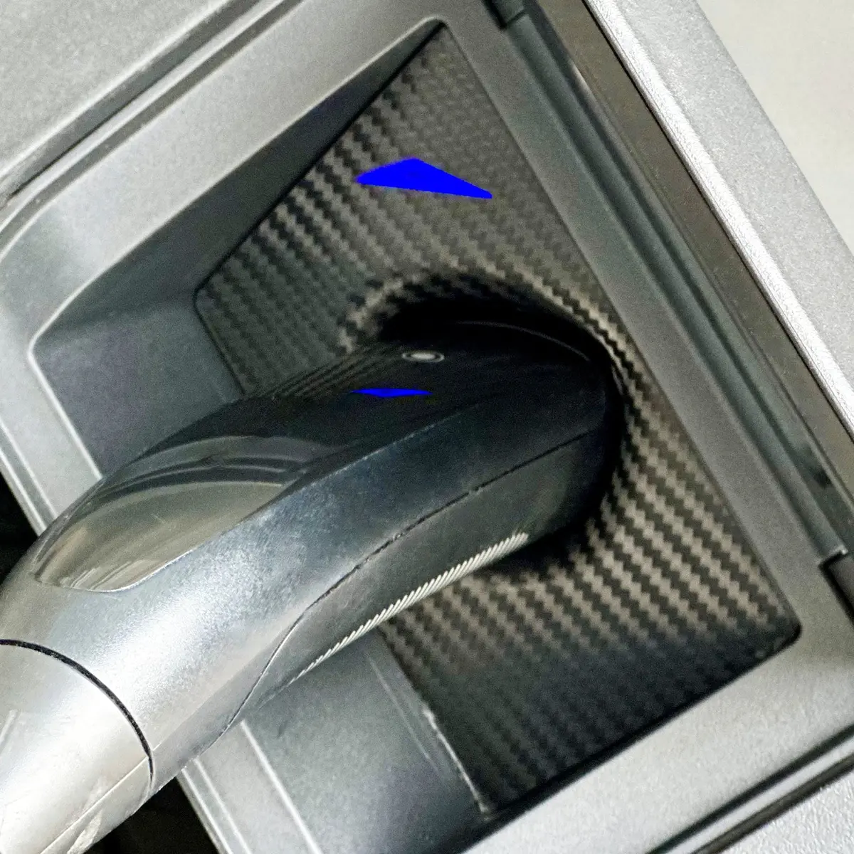 Charge Port Vinyl Wrap For Tesla Cybertruck - Carbon Fiber Film Decal 1