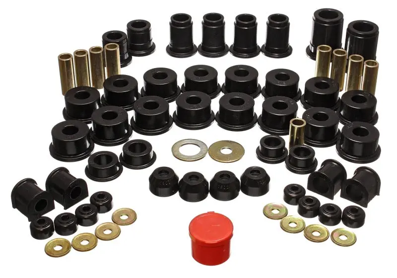 Energy Suspension Hyper-Flex Black Master Bushing Kit For 1990–1995 Toyota 4Runner 2Wd/4Wd 2