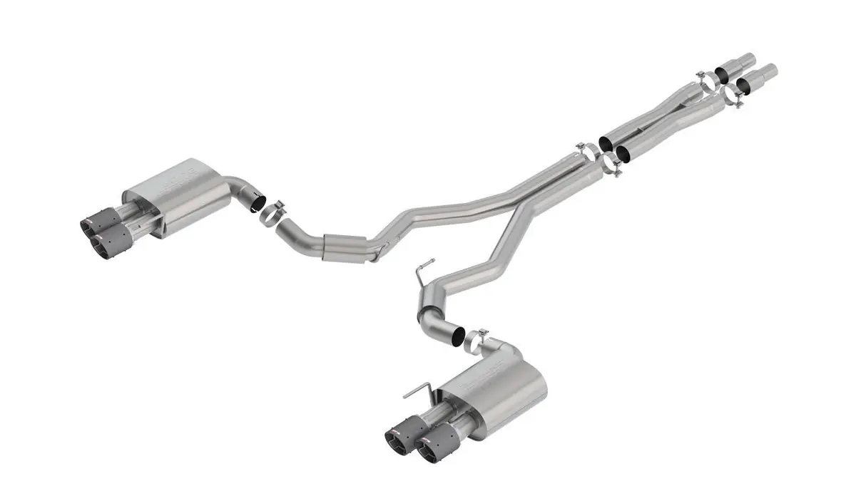 Borla S-Type Cat-Back Exhaust System For 2018–2021 Ford Mustang Gt 1