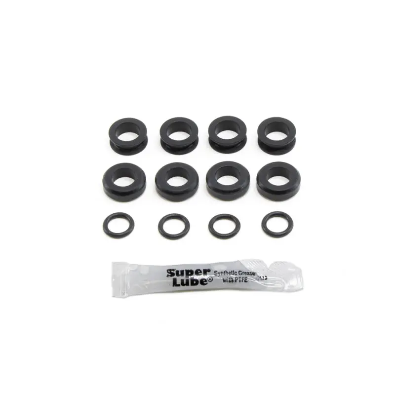 Deatschwerks Top-Feed Injector O-Ring & Grommet Kit For Subaru – 4 Top Rings, 4 Bottom Rings, 4 Spacers/Grommets 1