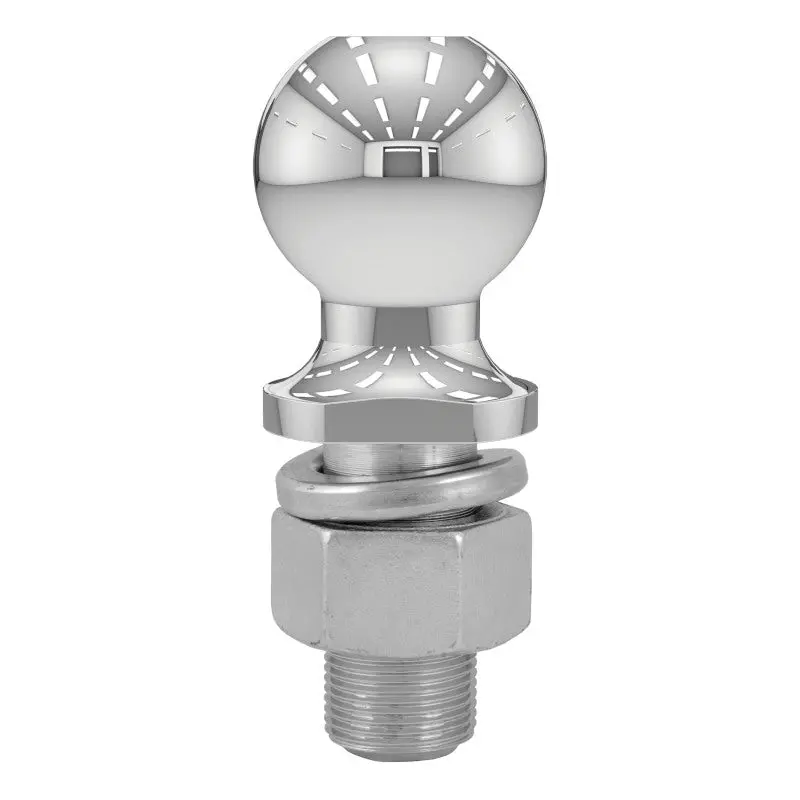 Curt Chrome Trailer Ball – 2-5/16" Diameter, 1-1/4" X 2-5/8" Shank, 10,000 Lbs Capacity 2