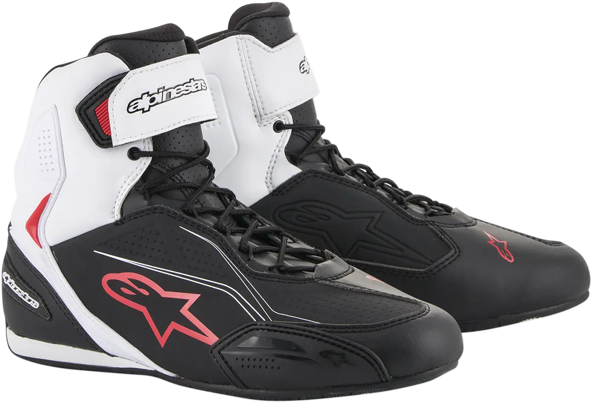 Alpinestars Faster-3 Racing Shoes – Black/White/Red, Us Size 11.5 (Model 2510219123-11.5) 1