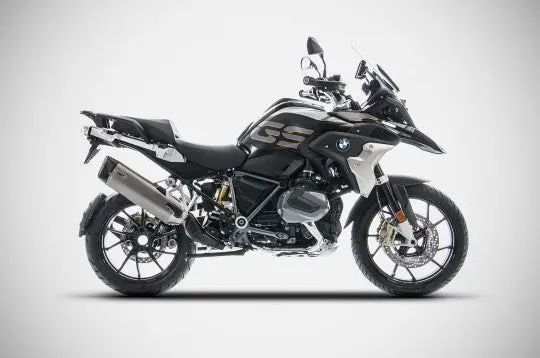 Zard Carbon Fiber Slip-On Exhaust System For 2019–2024 Bmw R1250Gs 1