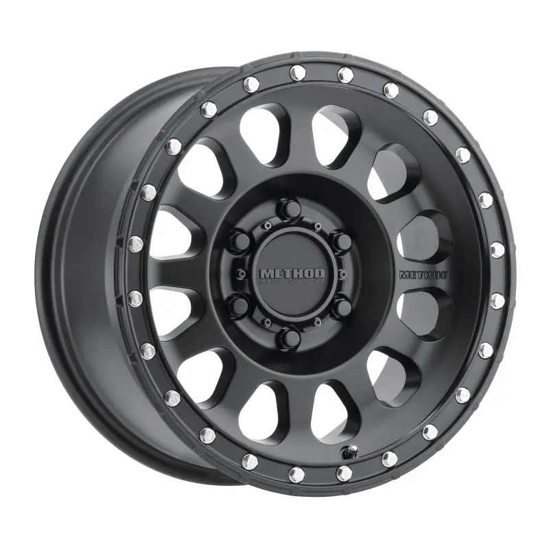 Method Mr315 18X9 +18Mm Offset 6X135 87Mm Cb Matte Black Wheel 1