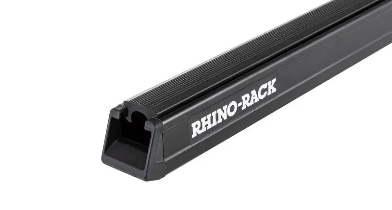 Rhino-Rack Heavy-Duty Single Roof Bar – 65-Inch Length, Matte Black 1