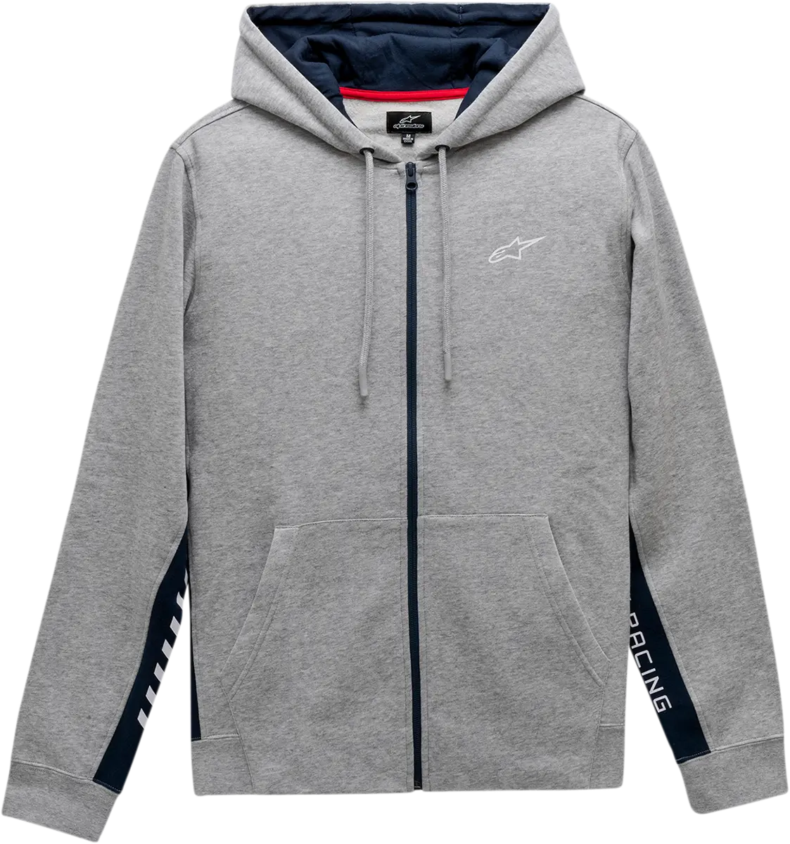 Alpinestars Claim Hoodie — Heather Gray, Size 2Xl (Model: 12115240010262X) 1