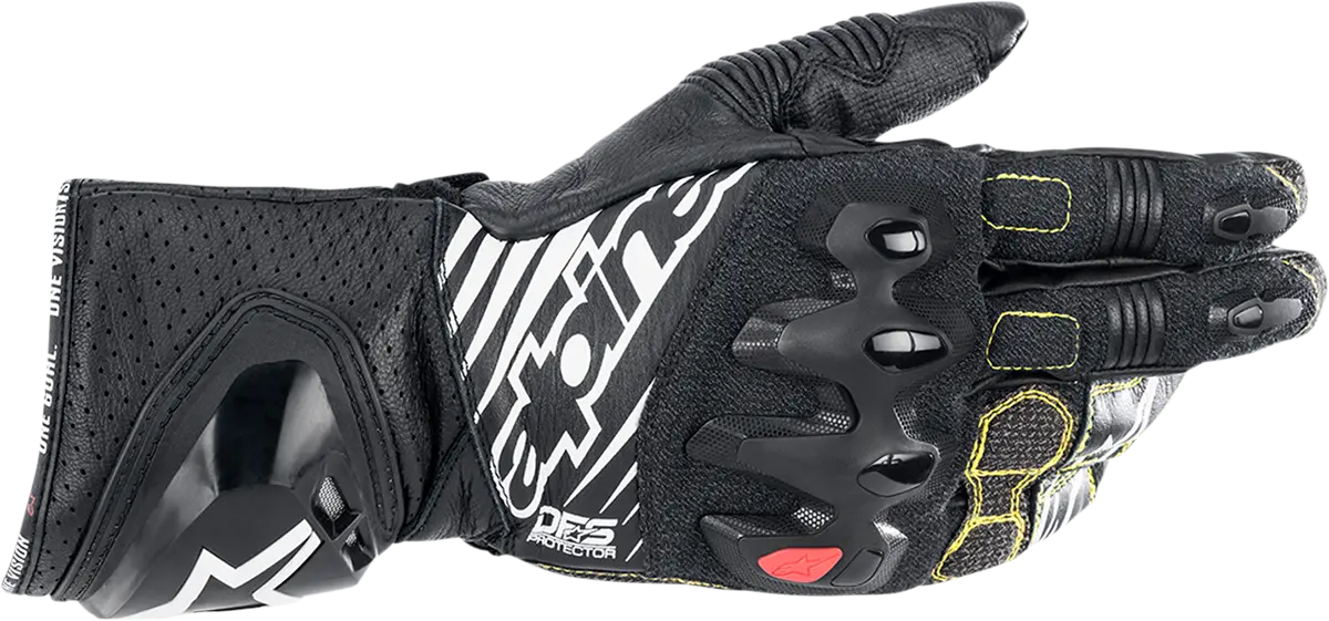 Alpinestars Gp Tech S Gloves - Black/White - 2Xl 3556422-12-2X 1