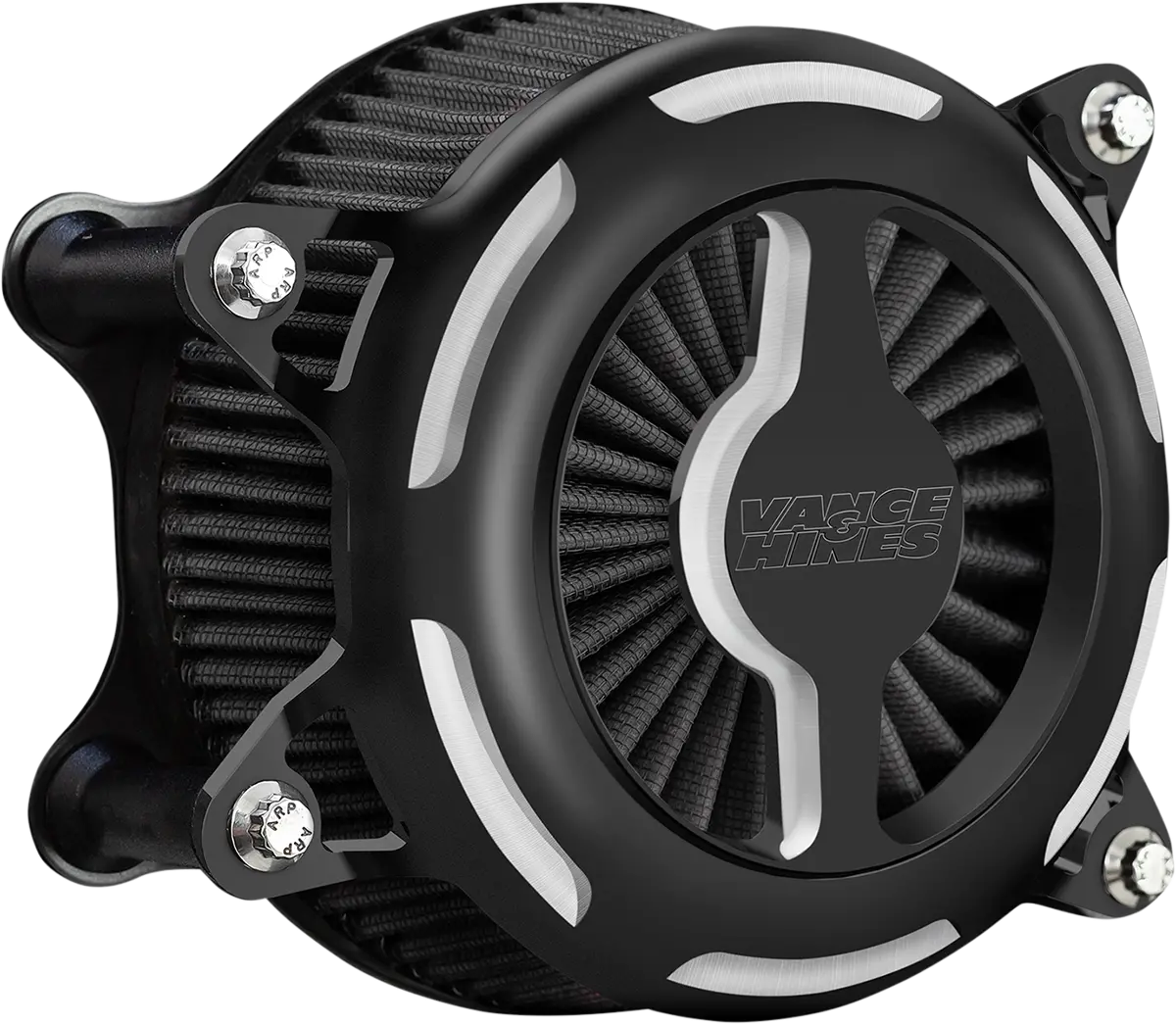 Vance & Hines Vo2 Blade Air Cleaner – Black Finish For Harley-Davidson Motorcycles (Model 42351) 1