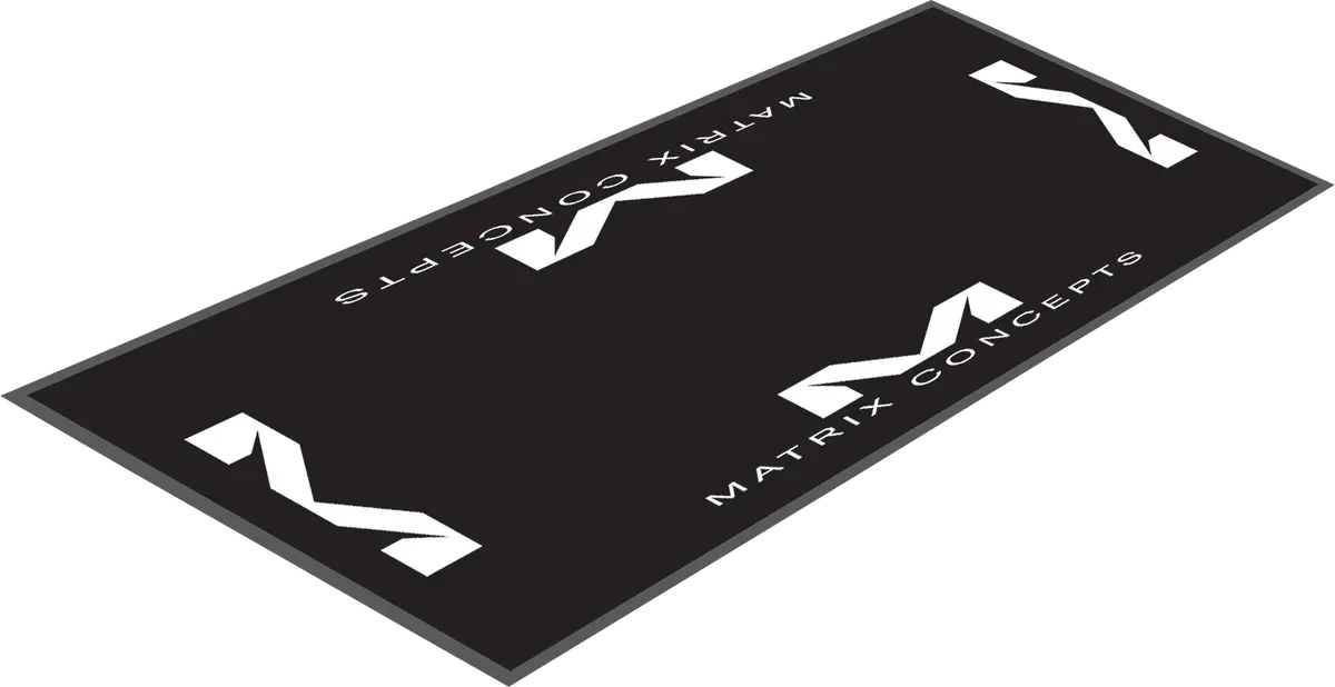 Matrix Concepts M40 Premium Carpeted Floor Mat – Black, 3.5' X 7' (M40-101) 1