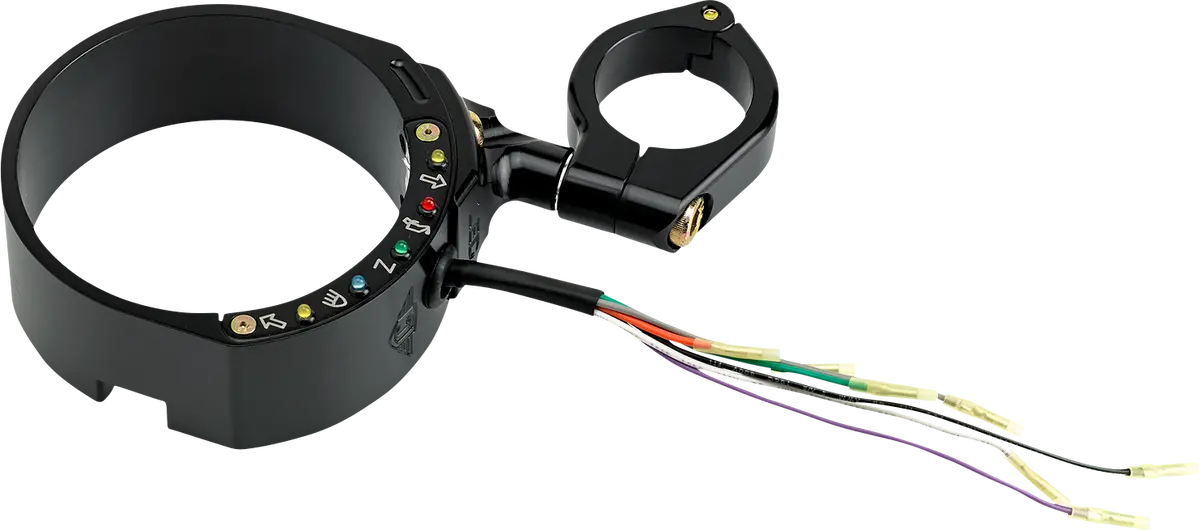 Joker Machine Black Speedometer Side Mount Bracket (Model 10-308B) 1