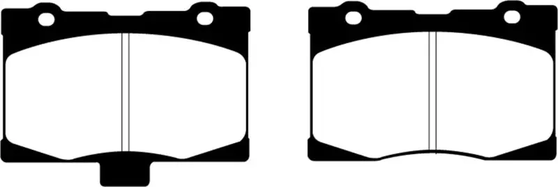 Ebc Redstuff High-Performance Front Brake Pads For 2005–2008 Acura Rl 3.5L 1