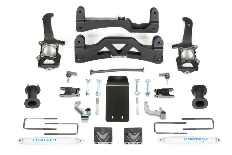 Fabtech 6-Inch Lift Kit With Performance Shocks For 2014 Ford F-150 4Wd 1