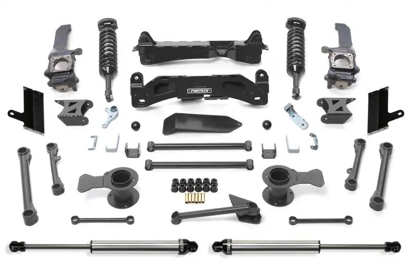 Fabtech 15-17 Toyota 4Runner 4Wd 6In Perf. System W/Dl 2.5 Coilovers & Rear Dl Shocks 1