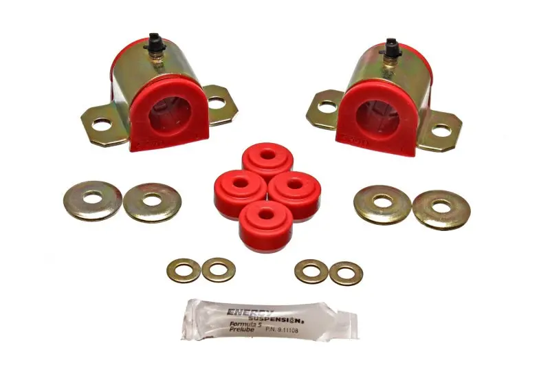 Energy Suspension 25Mm Front Sway Bar Bushings For 1992–2001 Honda Prelude (Red Polyurethane) 1