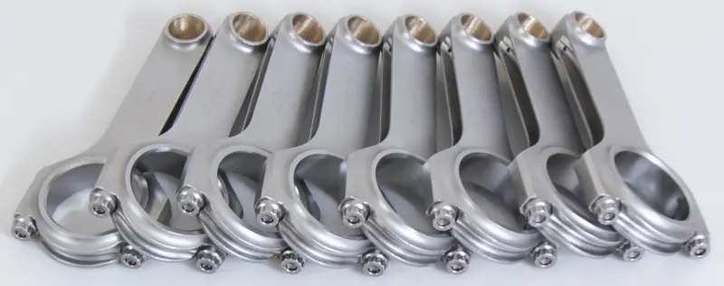 Eagle Chevrolet Big-Block H-Beam Connecting Rod Set (8 Pcs) With Arp L19 Bolts 1
