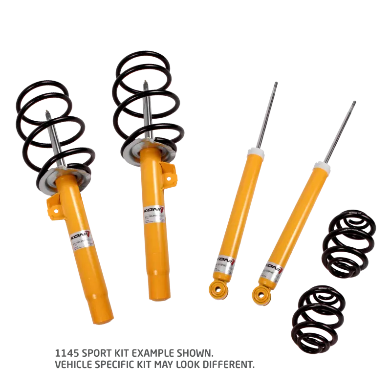 Koni Sport Adjustable Shock Kit – Front & Rear, For 1996–2003 Bmw 540I (E39) V8 Sedan (Non-Edc/Non-Self-Leveling) 1