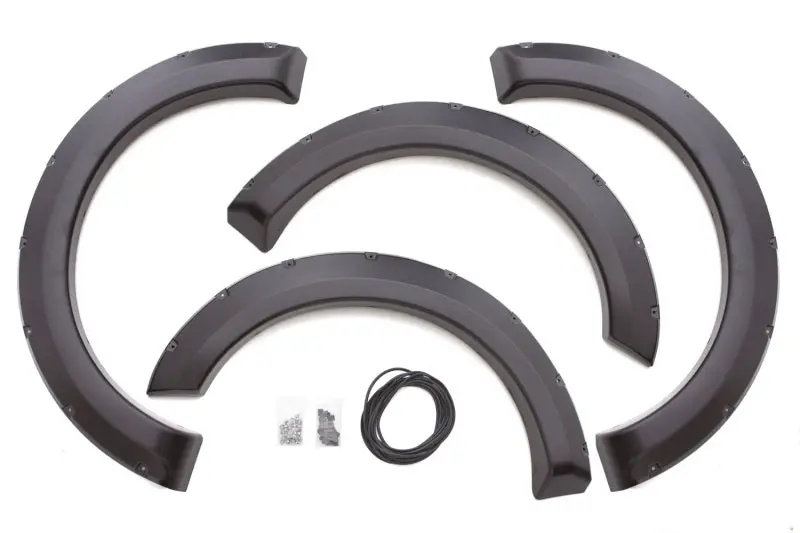 Lund Elite Series Rivet-Style Fender Flares — Textured Black, 4-Piece Set For 1999–2007 Ford F-250 1