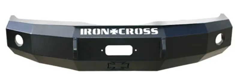 Iron Cross 09-14 Ford F-150 (Incl. Ecoboost) Heavy Duty Base Front Winch Bumper - Gloss Black 1