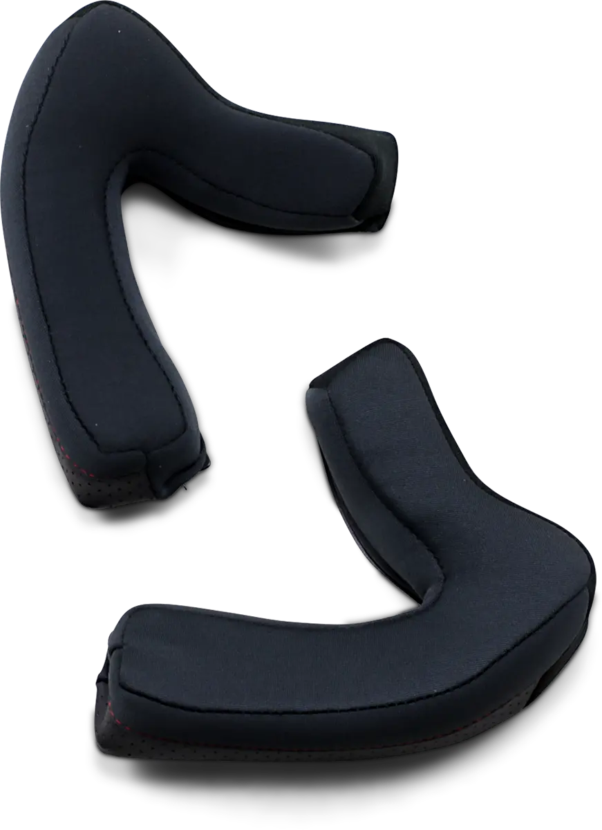 Z1R Road Maxx Cheek Pads – Medium Size, Black (Model 0134-2610) 1