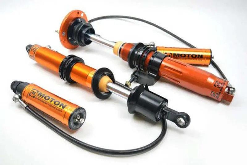 Moton 3-Way Adjustable Motorsport Coilovers For Bmw E9X M3 — Front Alloy Units With Street-Tuned Springs 1