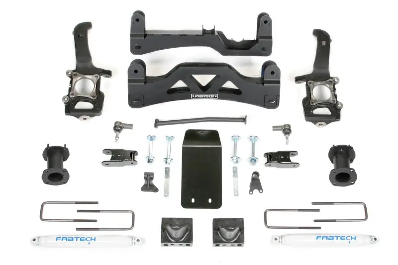 Fabtech 6-Inch Lift Kit With Performance Shocks For 2014 Ford F-150 4Wd 2