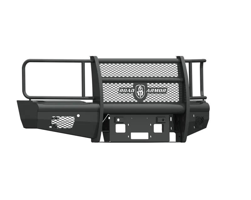 Road Armor Winch Mounting Plate For 2015–2019 Chevy Silverado 2500 Vaquero – Textured Black Finish 1