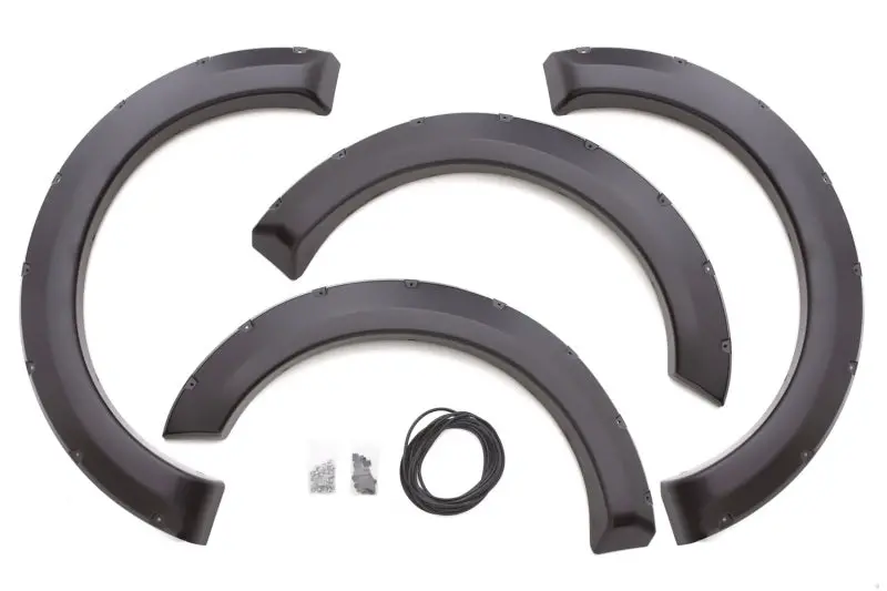 Lund Rx-Rivet Style Smooth Elite Fender Flares For 2009–2014 Ford F-150 (Excluding Raptor) – Black (4-Piece Set) 1