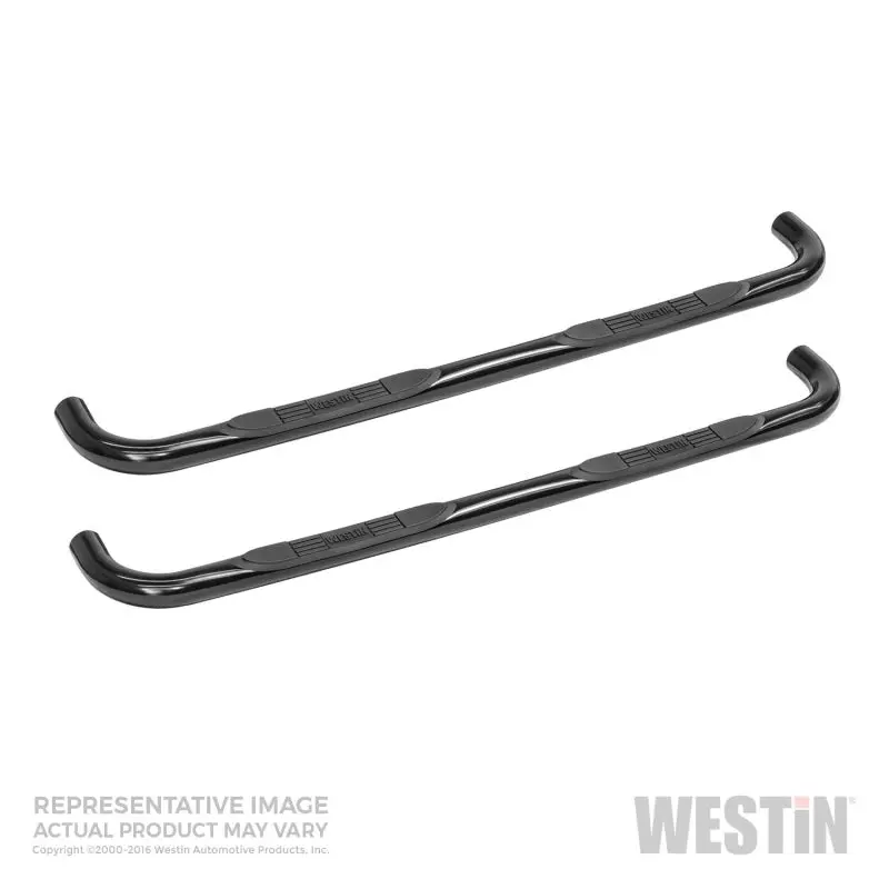 Westin Supercrew Nerf Step Bars – 3-Tube Design For 2004–2008 Ford/Lincoln F-150 & E-Series – Black 1