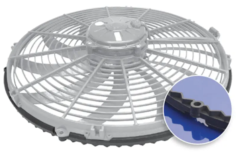 Spal Va18 Radiator Fan Shroud Gasket (Excludes Models 30102082 & 30102803) 1
