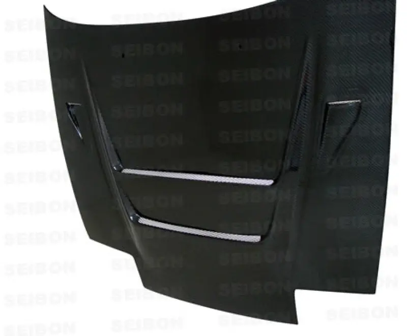 Seibon Carbon Fiber Hood For 1989–1994 Nissan 180Sx & 240Sx (Dvii Style) 1