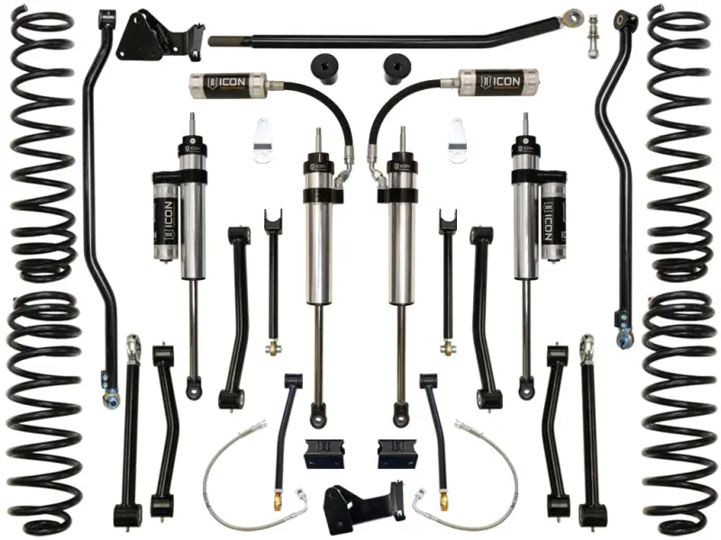 Icon Vehicle Dynamics Stage 3 4.5" Lift Suspension System For 2007–2018 Jeep Wrangler Jk 1