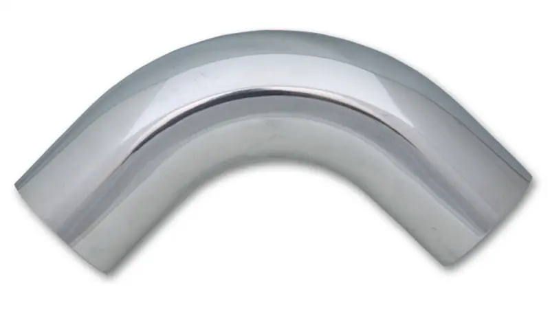Vibrant Polished Aluminum Tubing – 1.75-Inch Od, 90-Degree Pre-Bent Universal Fitment 1