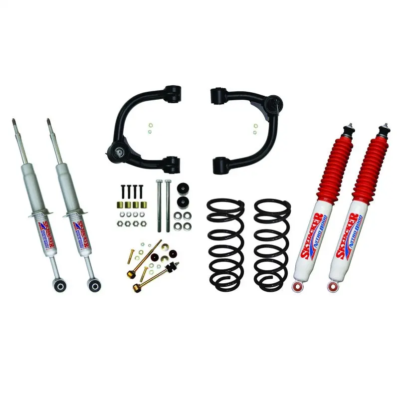 Skyjacker 3-Inch Upper A-Arm Lift Kit – Includes Performance Struts, Rear Coil Springs & Nitro Shocks 1