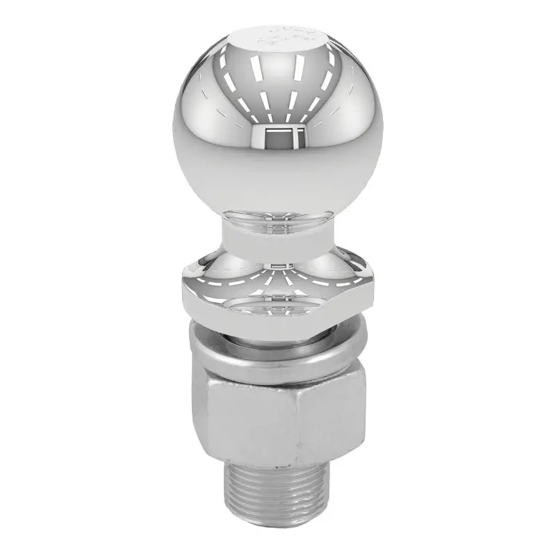 Curt Chrome Trailer Ball – 2-5/16" Diameter, 1-1/4" X 2-5/8" Shank, 10,000 Lbs Capacity 1